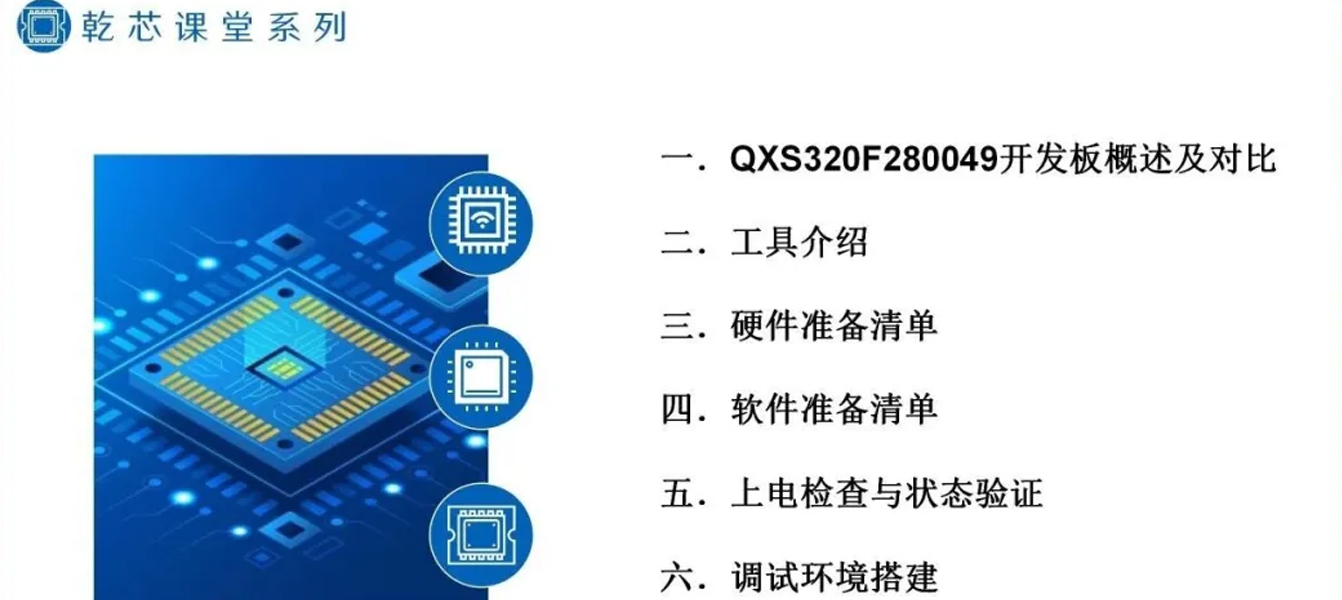 乾芯课堂系列（六）QXS320F280049开发板使用指南